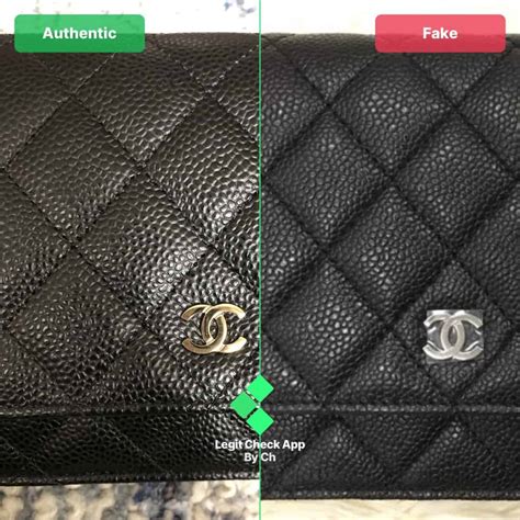 fake vs real chanel woc|chanel woc authenticity check.